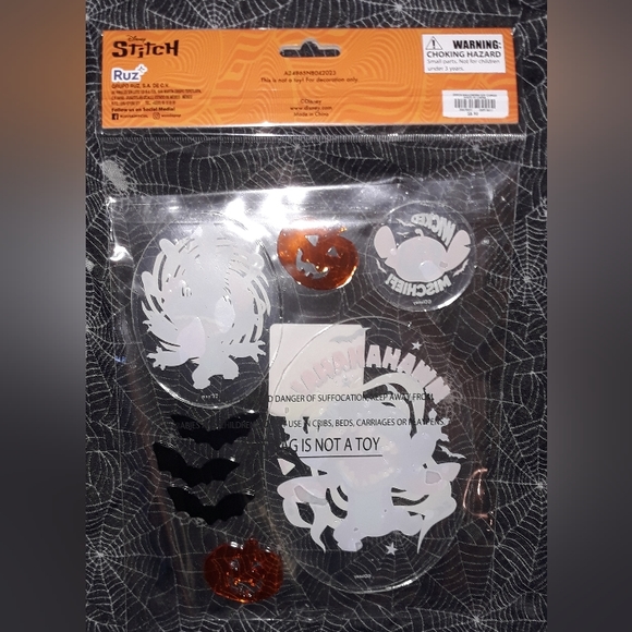 Disney Lilo & Stitch Halloween Gel Clings - Picture 4 of 4